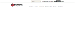 Desktop Screenshot of feldbacher.at